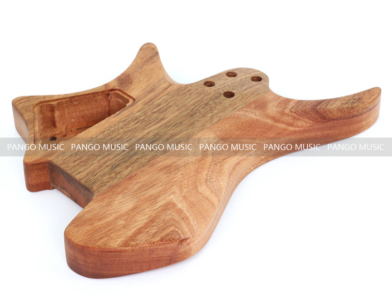 6 String Headless Solid Mahogany Electric Guitar Body with Satin Finish (DTB-001)