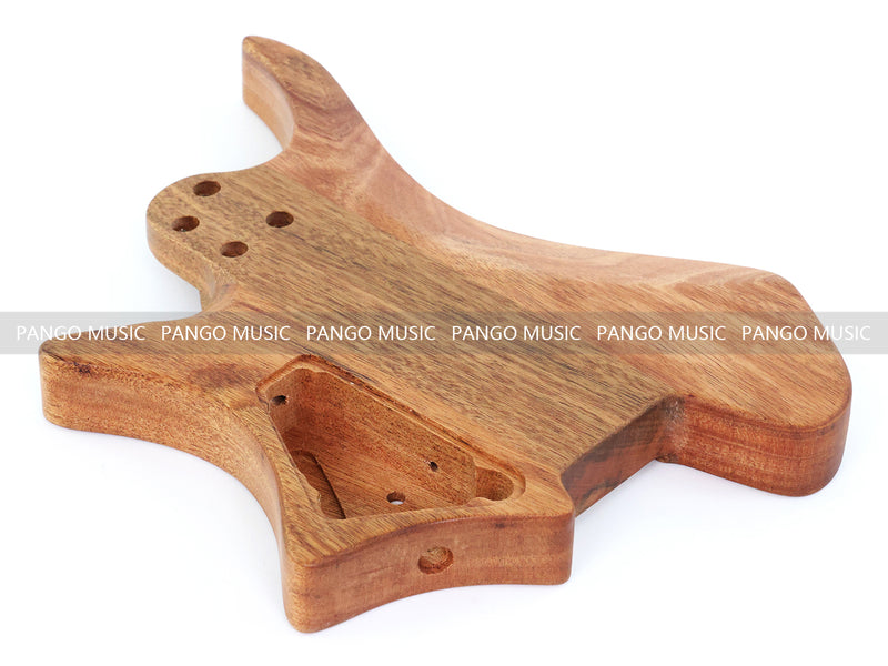 6 String Headless Solid Mahogany Electric Guitar Body with Satin Finish (DTB-001)