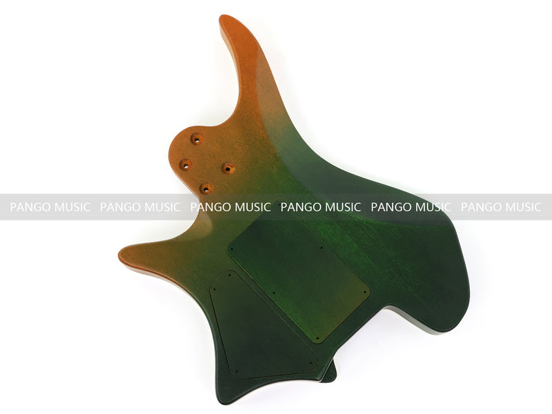 6 String Headless Solid Mahogany Electric Guitar Body with Satin Finish (YMB-003)