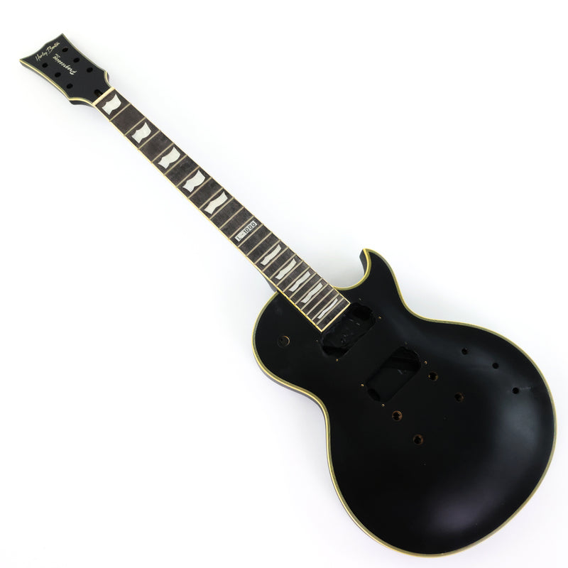 6 String LP Style DIY Electric Guitar Kit with Matte Black Finish (RTA-005)