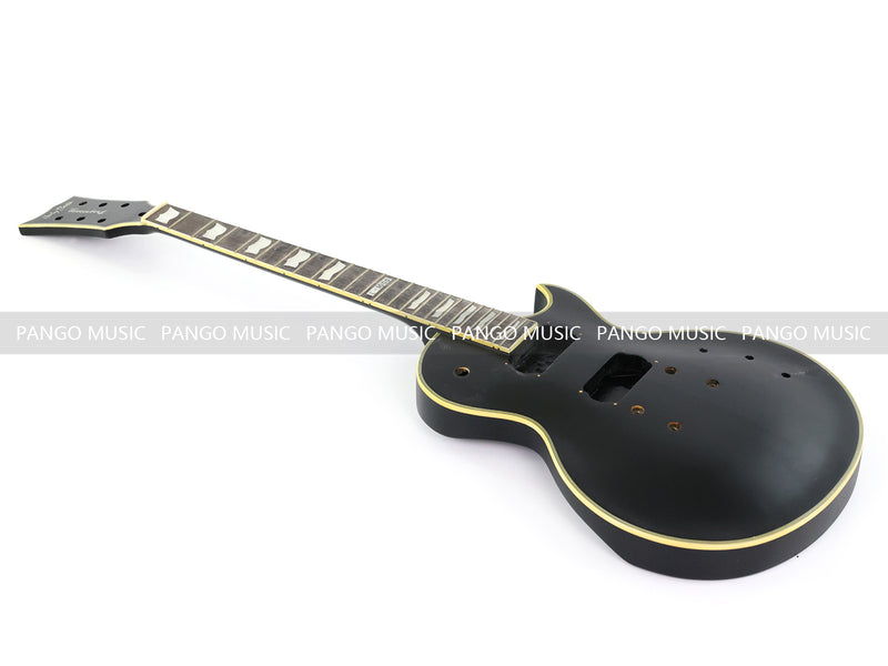 6 String LP Style DIY Electric Guitar Kit with Matte Black Finish (RTA-005)