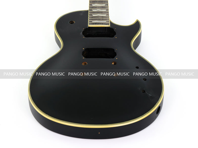 6 String LP Style DIY Electric Guitar Kit with Matte Black Finish (RTA-005)
