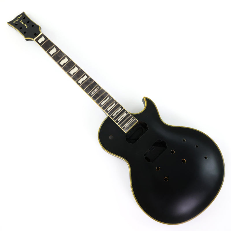 6 String LP Style DIY Electric Guitar Kit with Matte Black Finish (RTA-006)