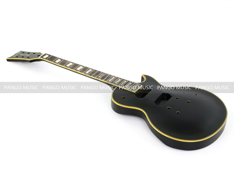 6 String LP Style DIY Electric Guitar Kit with Matte Black Finish (RTA-006)
