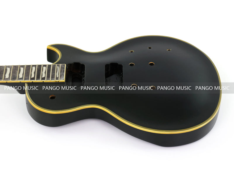 6 String LP Style DIY Electric Guitar Kit with Matte Black Finish (RTA-006)