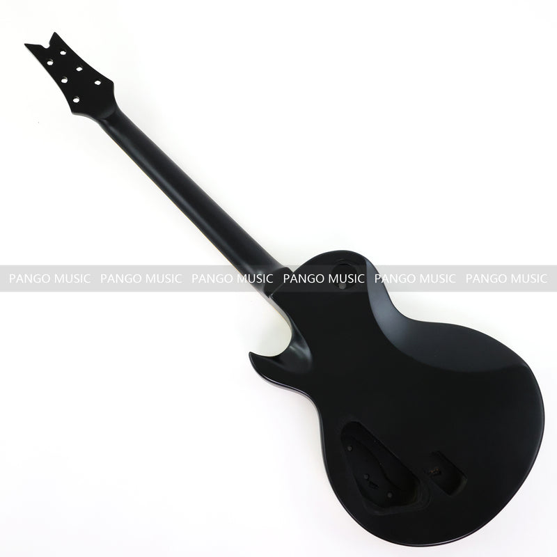 6 String LP Style DIY Electric Guitar Kit with Matte Black Finish (RTA-007)