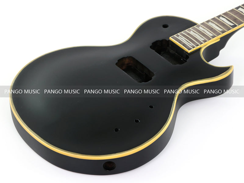 6 String LP Style DIY Electric Guitar Kit with Matte Black Finish (RTA-007)