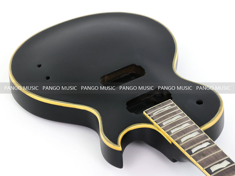 6 String LP Style DIY Electric Guitar Kit with Matte Black Finish (RTA-007)