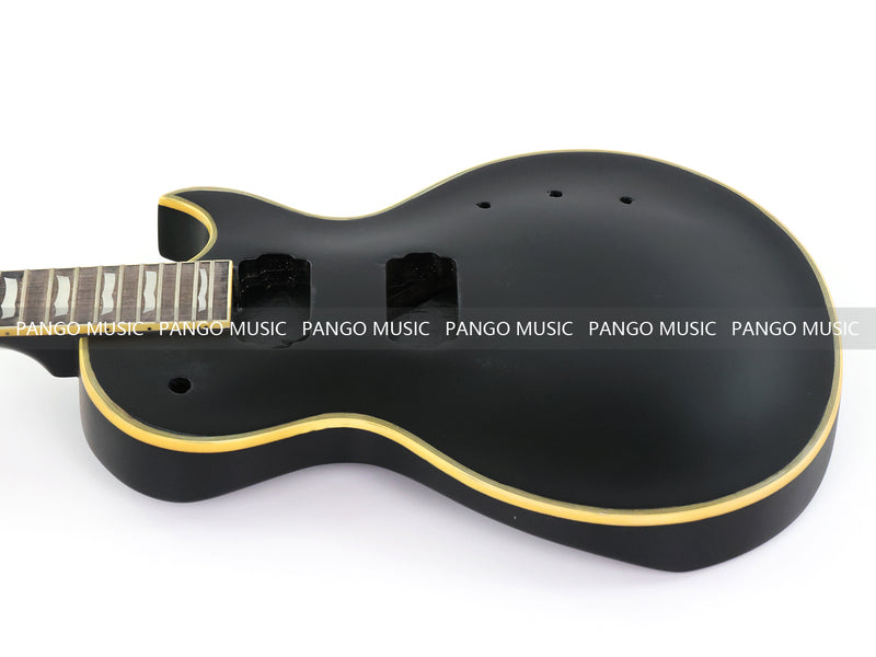 6 String LP Style DIY Electric Guitar Kit with Matte Black Finish (RTA-007)