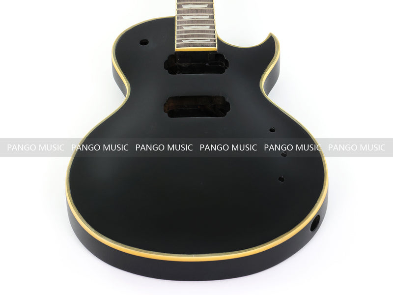 6 String LP Style DIY Electric Guitar Kit with Matte Black Finish (RTA-007)
