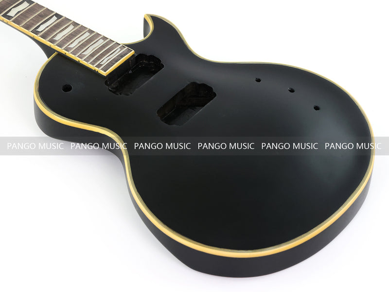 6 String LP Style DIY Electric Guitar Kit with Matte Black Finish (RTA-007)