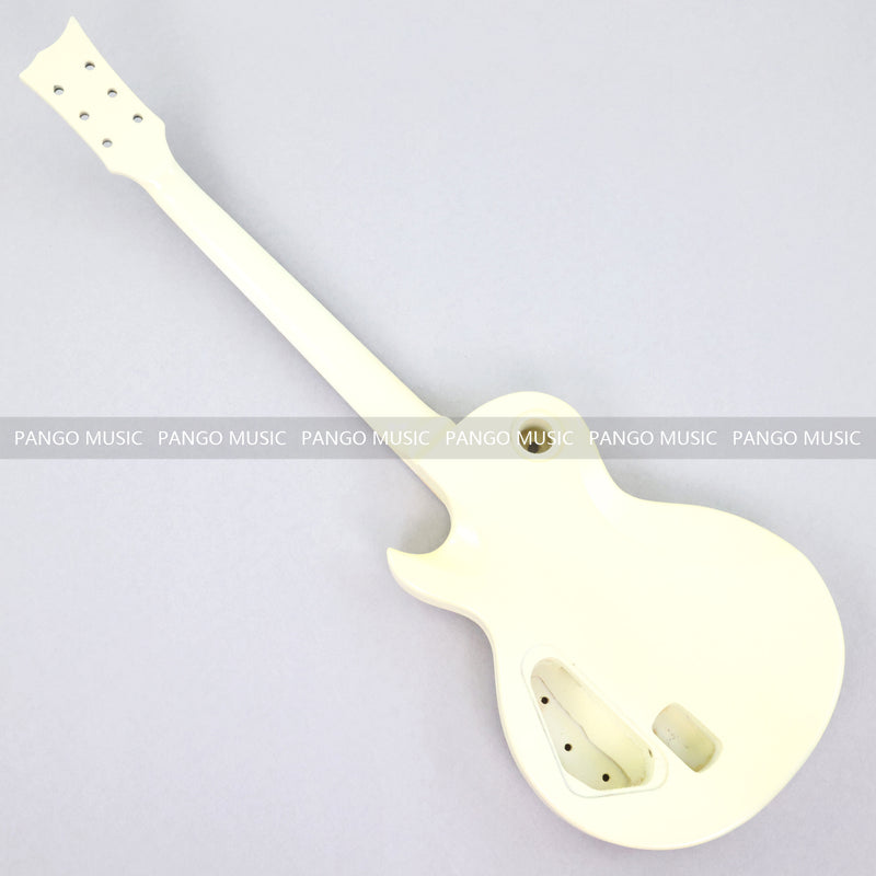 6 String LP Style DIY Electric Guitar Kit with Matte White Finish (RTA-012)