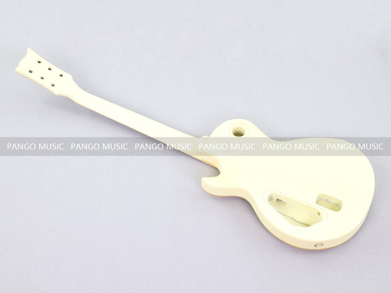 6 String LP Style DIY Electric Guitar Kit with Matte White Finish (RTA-012)