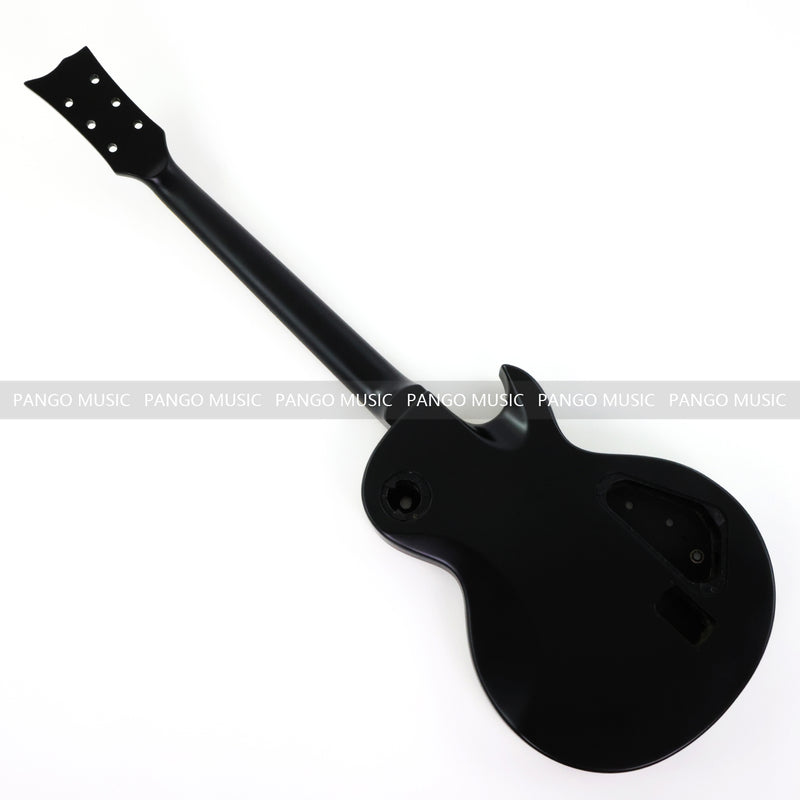 6 String Left-handed LP Style DIY Electric Guitar Kit with Matte Black Finish (RTA-004)