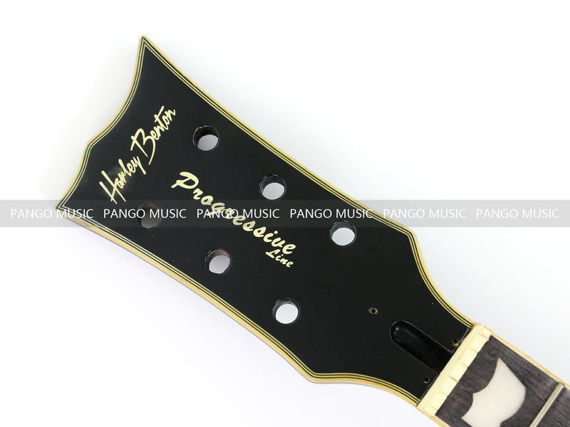 6 String Left-handed LP Style DIY Electric Guitar Kit with Matte Black Finish (RTA-004)
