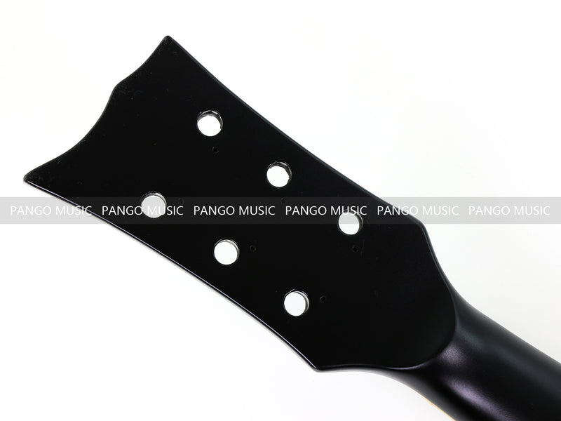 6 String Left-handed LP Style DIY Electric Guitar Kit with Matte Black Finish (RTA-004)