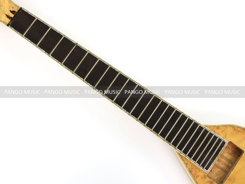 8-String Neck-Through Body Flying V Style Electric Bass Guitar (NFV-600, B Level, No Hardware, Limited Edition)