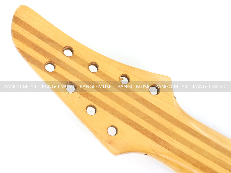 8-String Neck-Through Body Flying V Style Electric Bass Guitar (NFV-600, B Level, No Hardware, Limited Edition)