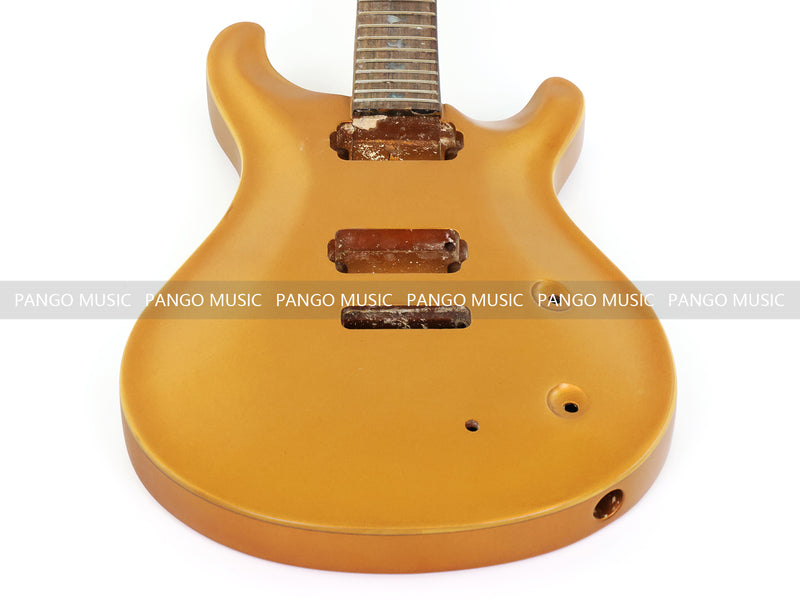 6 String PRS Style DIY Electric Guitar Kit with Matte Gold Finish (RTA-010)