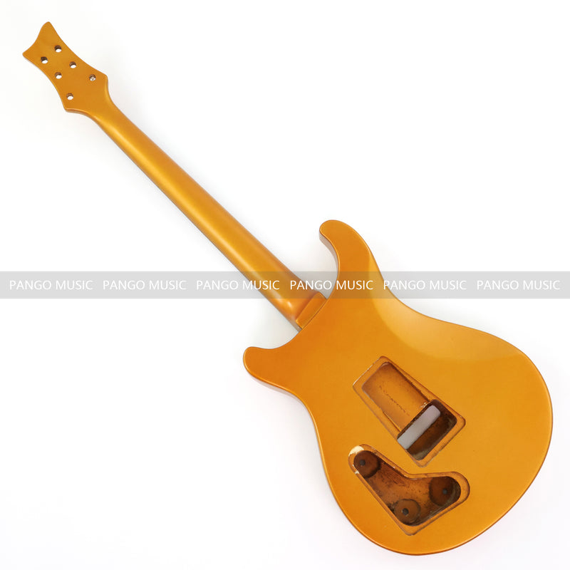 6 String PRS Style DIY Electric Guitar Kit with Matte Gold Finish (RTA-010)