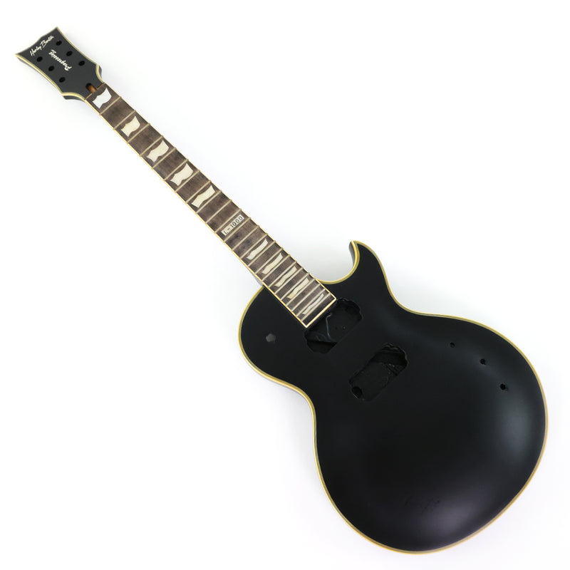 6 String RTA Series LP Style DIY Electric Guitar Kit with Matte Black Finish (RTA-003)