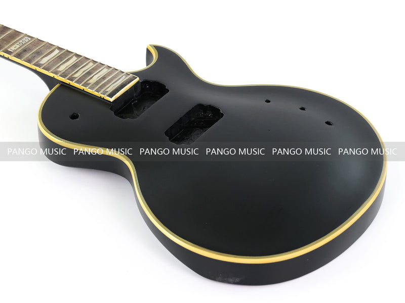 6 String RTA Series LP Style DIY Electric Guitar Kit with Matte Black Finish (RTA-003)