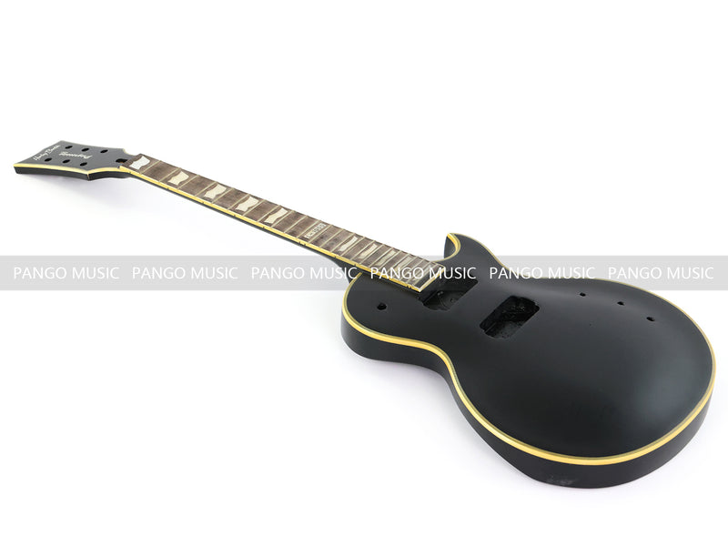 6 String RTA Series LP Style DIY Electric Guitar Kit with Matte Black Finish (RTA-003)