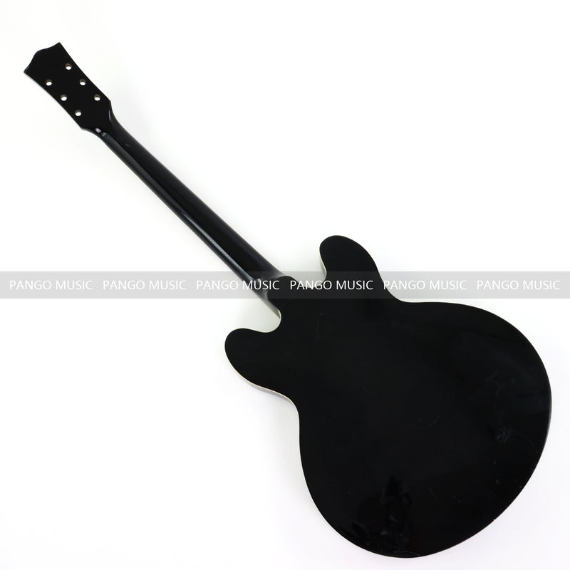 6 String RTA Series Semi-Hollow DIY Electric Guitar Kit with Matte Black Finish (RTA-001)
