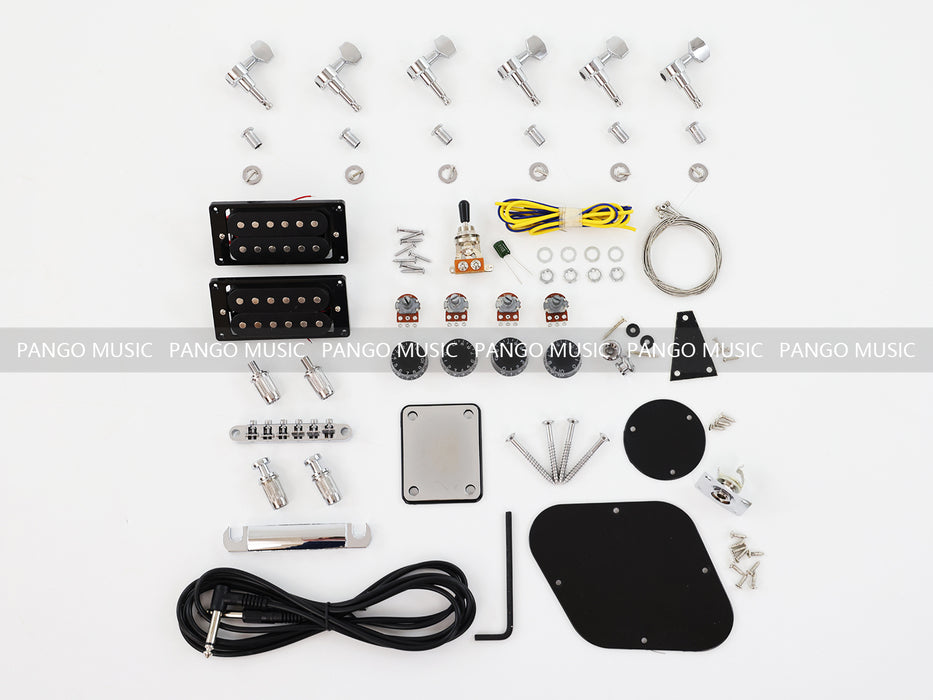 6 Strings Iceman Style DIY Electric Guitar Kit (PIM-075)