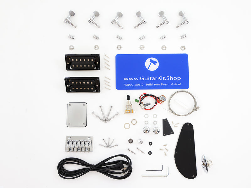 6-String Mandolin Style DIY Electric Guitar Kit (PTM-076X)