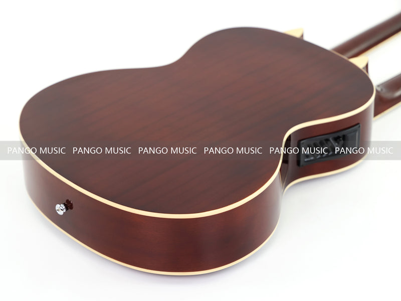 6+12 String Double Neck Acoustic Guitar with Gloss Vintage Tobacco Sunburst Finish(PDN-1216)