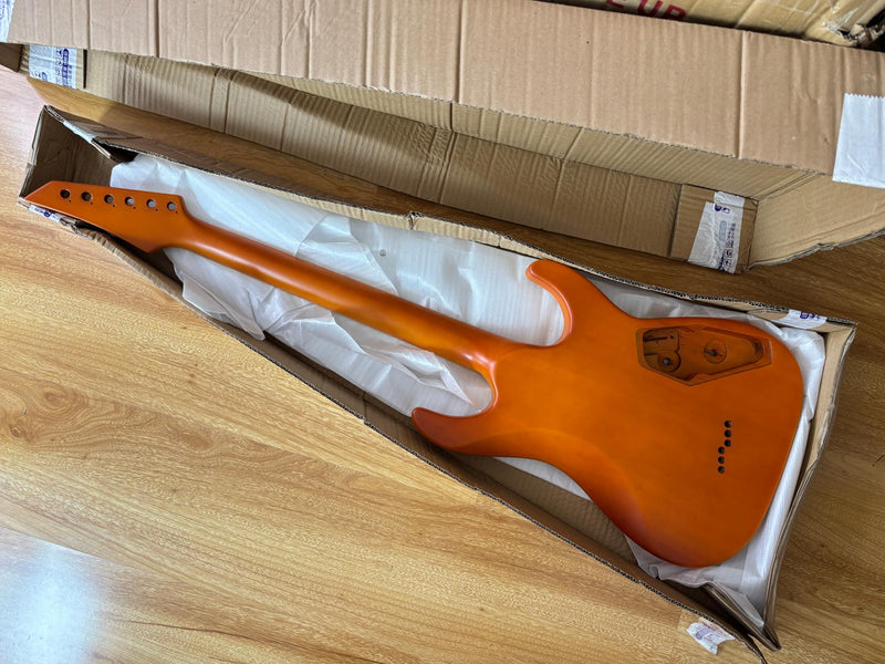 6 String Left Hand DIY Electric Guitar Kit with Matte Finish (RTA-008)