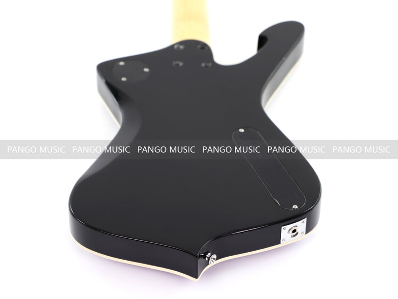 7-String Left-Handed Electric Guitar with Cracked Purple Mirror Top (PIB-125)