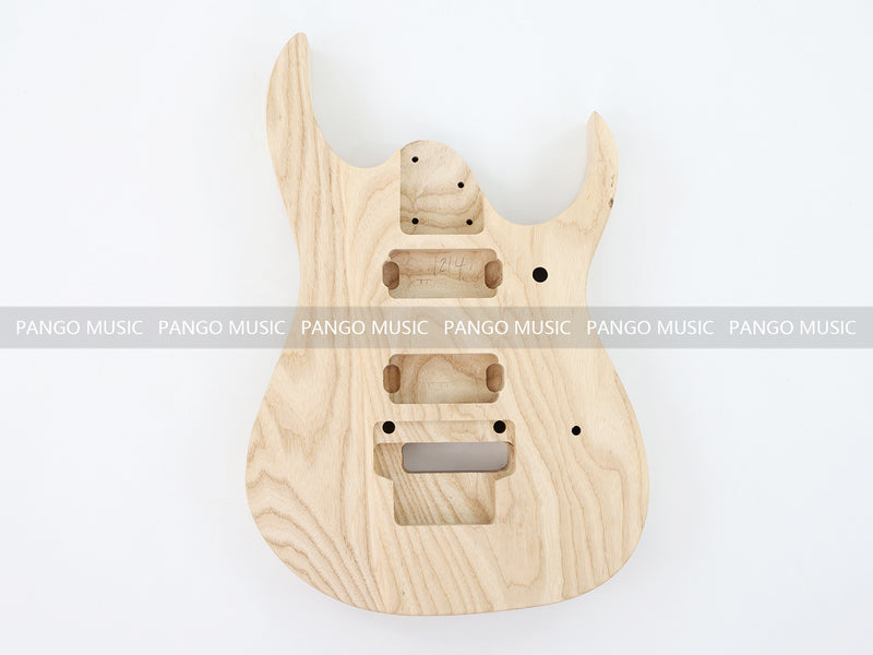 7 Strings Ash Body DIY Electric Guitar Kit (LRF-020, No Hardware, Limited Edition)