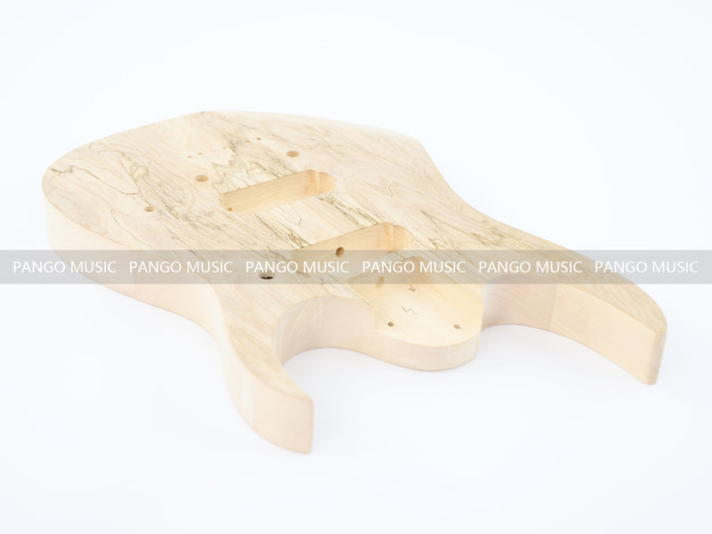 7 Strings DIY Electric Guitar Kit with Spalted Maple Top (LRF-027, Limited Edition)