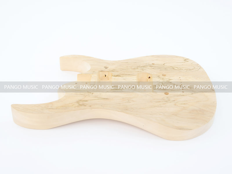7 Strings DIY Electric Guitar Kit with Spalted Maple Top (LRF-027, Limited Edition)