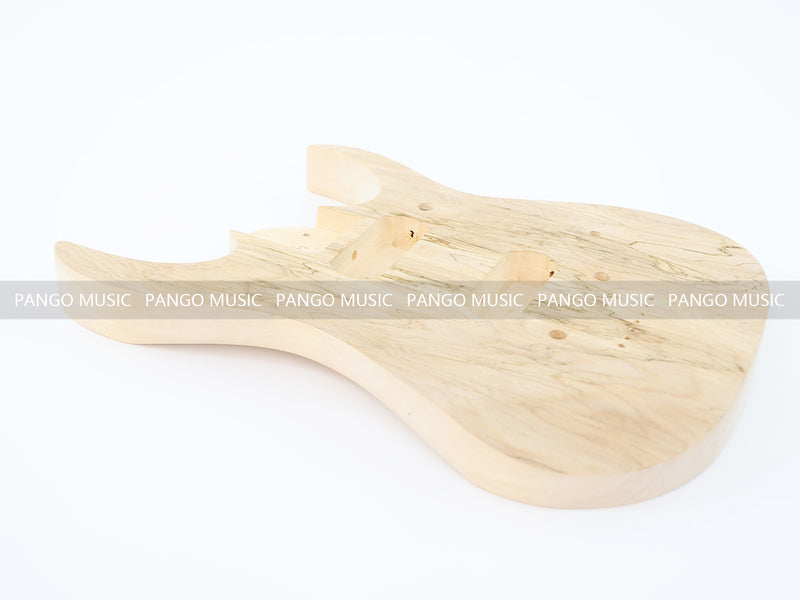 7 Strings DIY Electric Guitar Kit with Spalted Maple Top (LRF-027, Limited Edition)