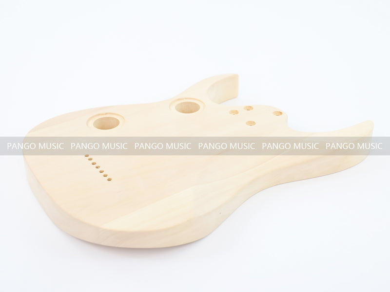 7 Strings DIY Electric Guitar Kit with Spalted Maple Top (LRF-027, Limited Edition)