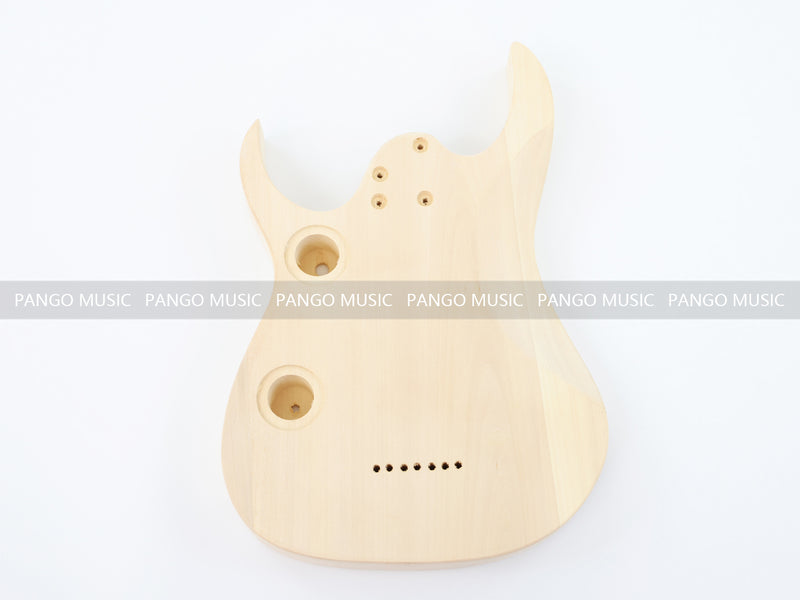 7 Strings DIY Electric Guitar Kit with Spalted Maple Top (LRF-027, Limited Edition)