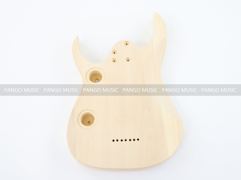 7 Strings DIY Electric Guitar Kit with Spalted Maple Top (LRF-027, Limited Edition)