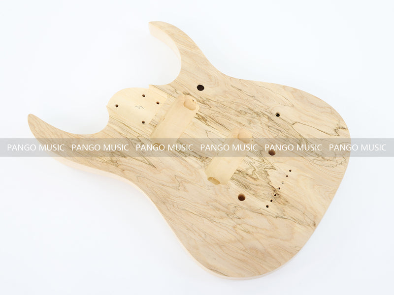 7 Strings DIY Electric Guitar Kit with Spalted Maple Top (LRF-027, Limited Edition)