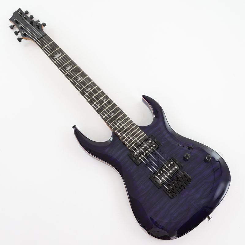 7 Strings Electric Guitar with Flamed Maple Top (YMZ-255, Limited Edition)