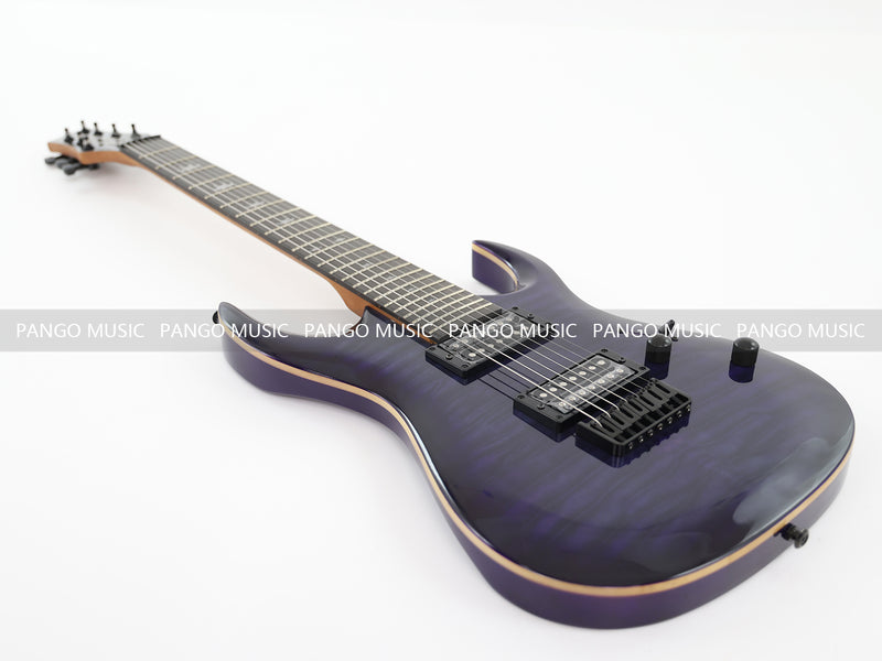 7 Strings Electric Guitar with Flamed Maple Top (YMZ-255, Limited Edition)