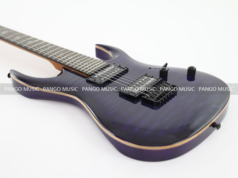 7 Strings Electric Guitar with Flamed Maple Top (YMZ-255, Limited Edition)