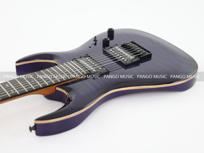 7 Strings Electric Guitar with Flamed Maple Top (YMZ-255, Limited Edition)