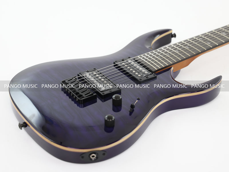 7 Strings Electric Guitar with Flamed Maple Top (YMZ-255, Limited Edition)