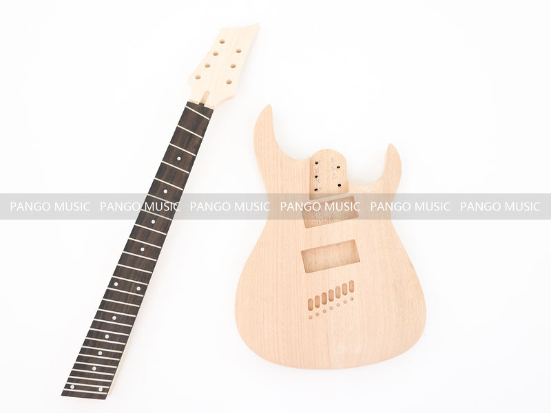 Pre-Sale Legator Ninja R 100-PE Style 7-String Fanned-Fret Multi-Scale DIY Electric Guitar Kit (13648, Limited Edition)