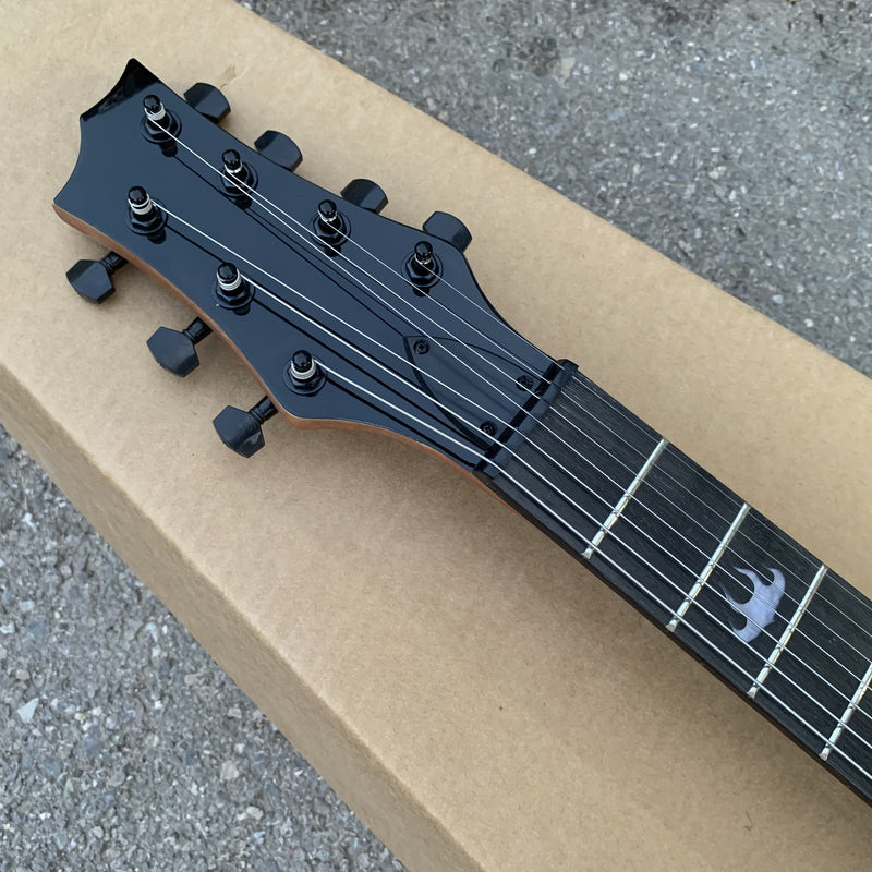 7 Strings Electric Guitar with Flamed Maple Top (YMZ-255, Limited Edition)