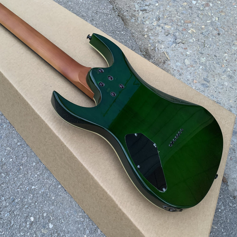 7 Strings Electric Guitar with Quilted Maple Top (YMZ-251, Limited Edition)