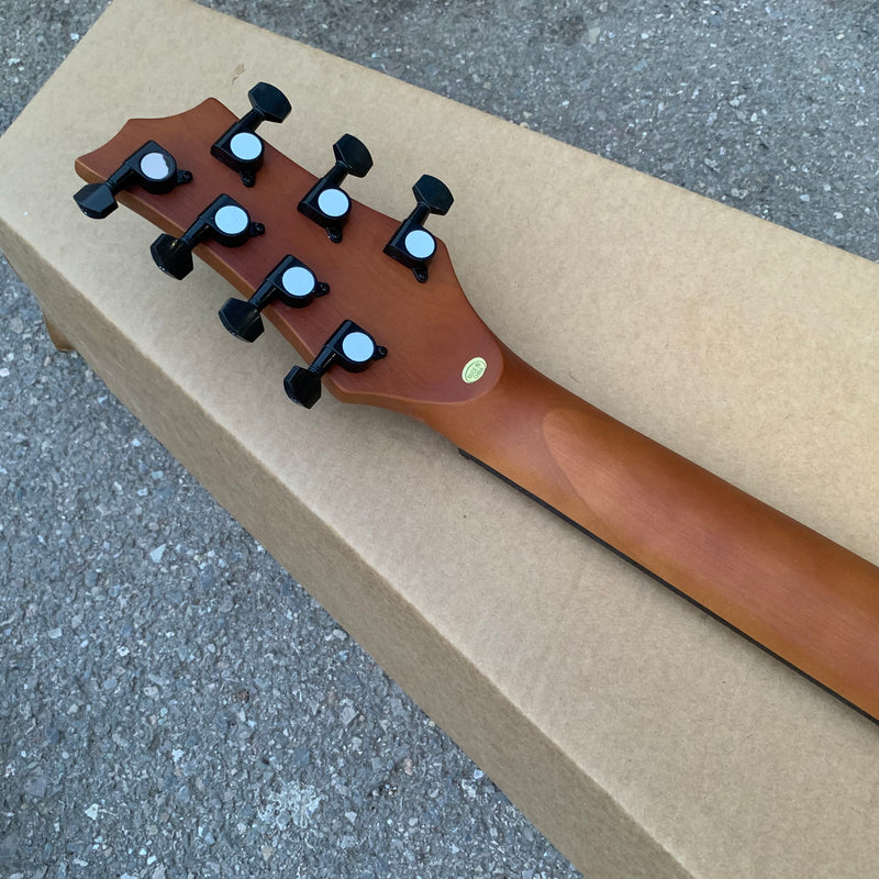 7 Strings Electric Guitar with Quilted Maple Top (YMZ-251, Limited Edition)